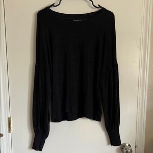 Women’s Abercrombie Puff Sleeve Soft & Cozy Long Sleeve Size L